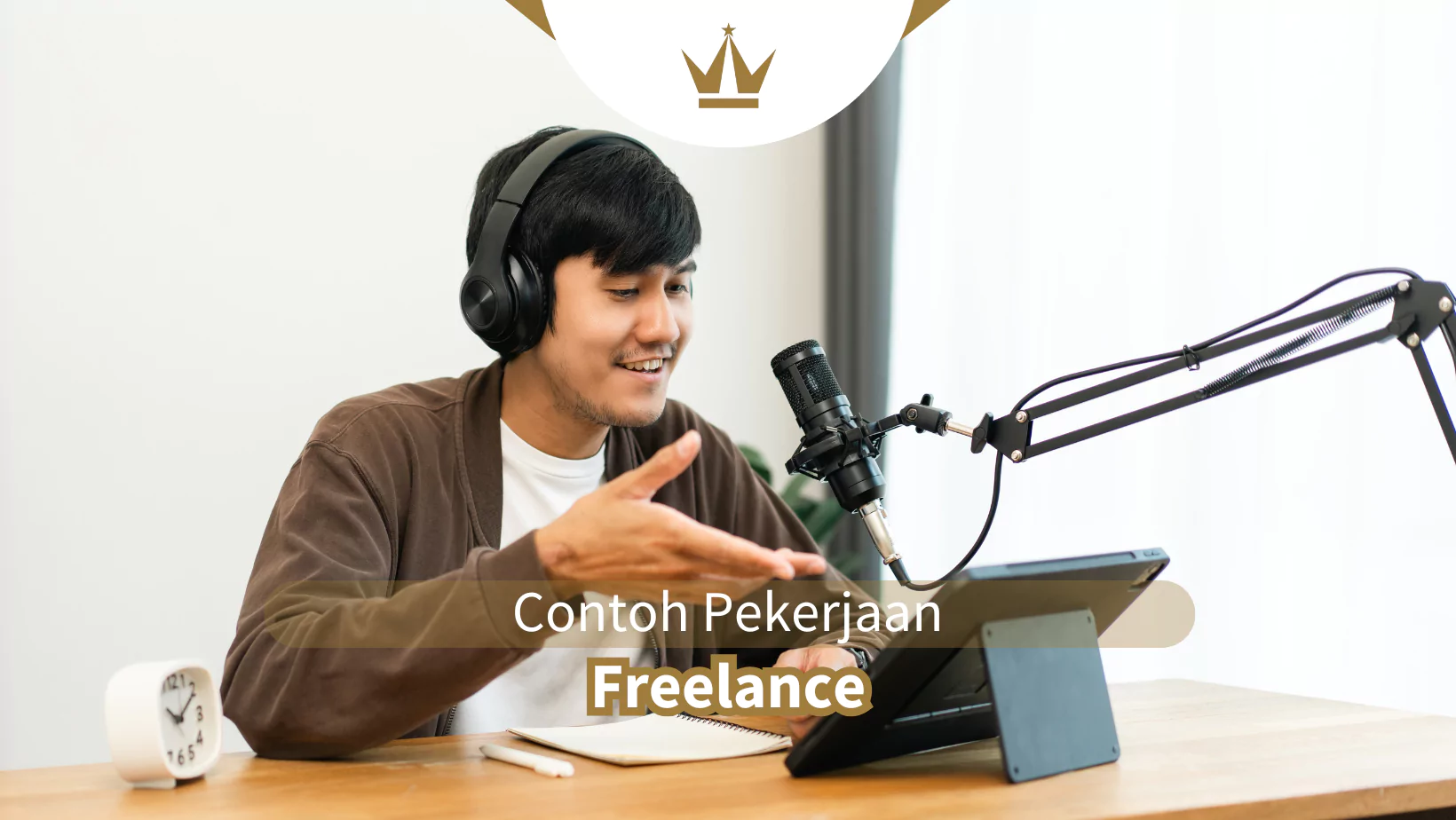 Beirikut adalah contoh pekerjaan freelance yang umum ditemui.