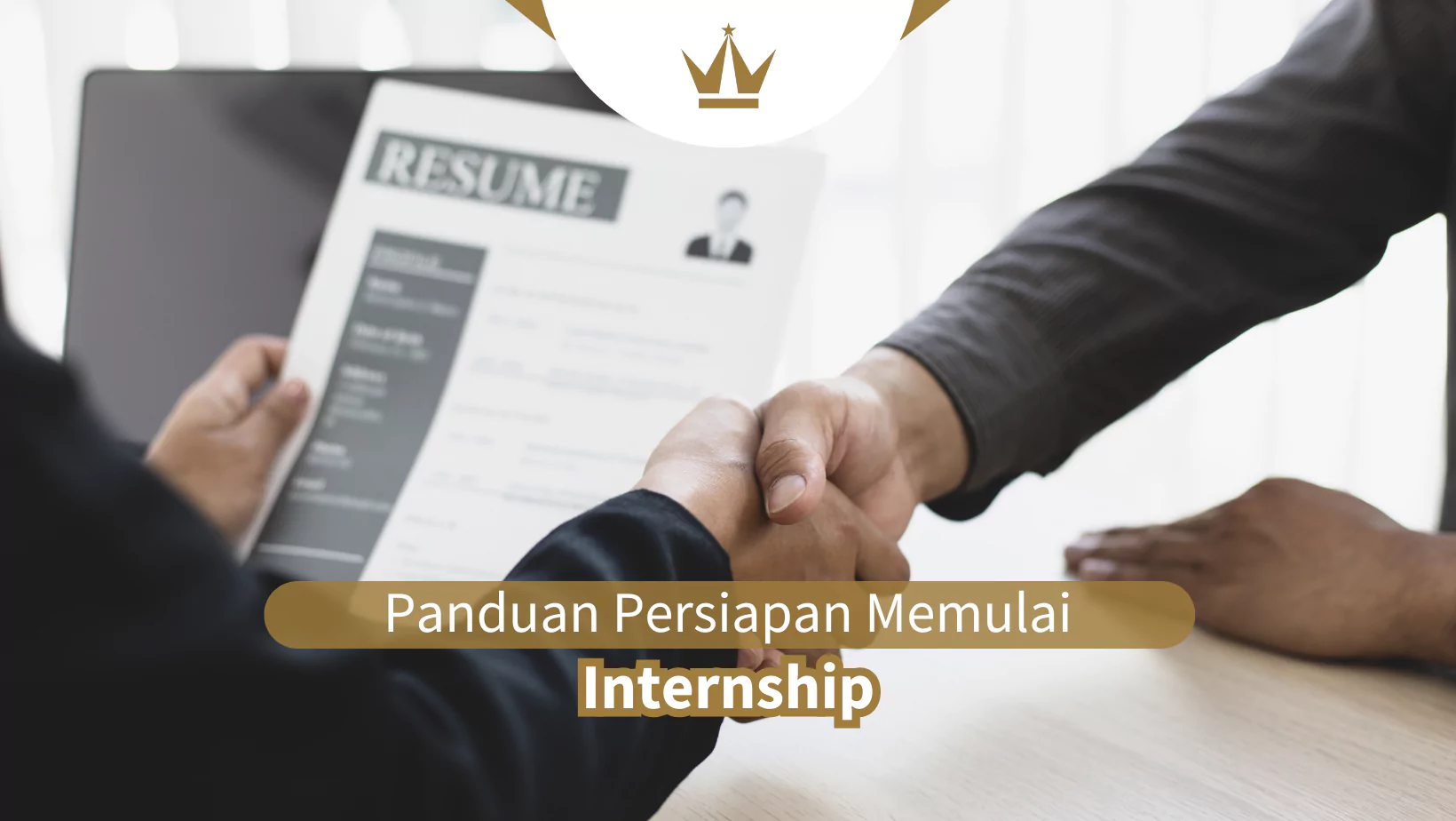 Panduang persiapan untuk memulai internship adalah