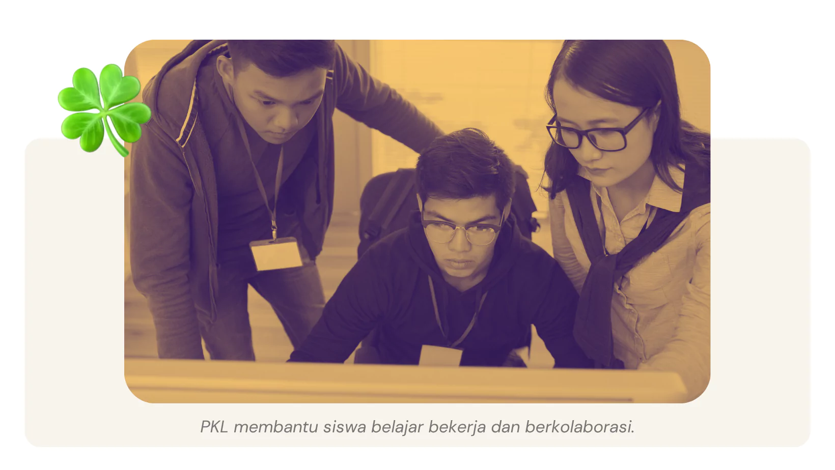 ilustrasi teamwork sebagai manfaat pkl bagi siswa smk